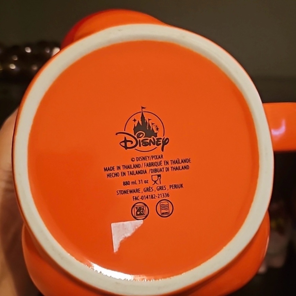 Disney Orange and Red Panda Coffee Mug - Picture 2 of 4